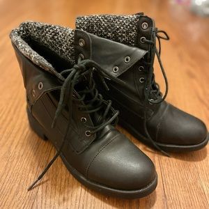 Black Combat Boots